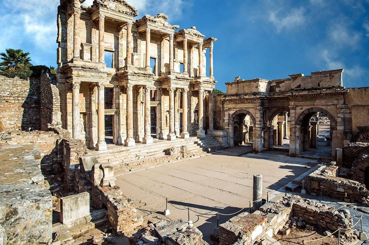 Ephesus and House of Mary from Kusadasi