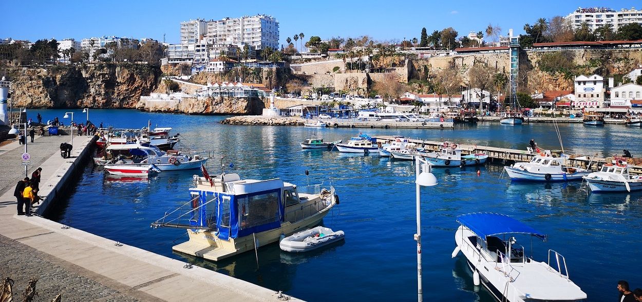 Antalya Old town, Waterfall and Cable Car