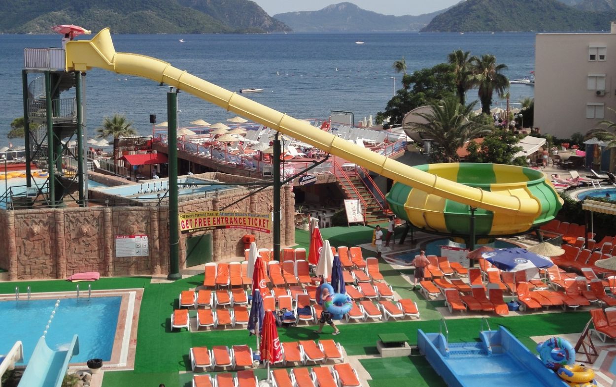 Waterpark on Marmaris Beach with Hotel Transfers