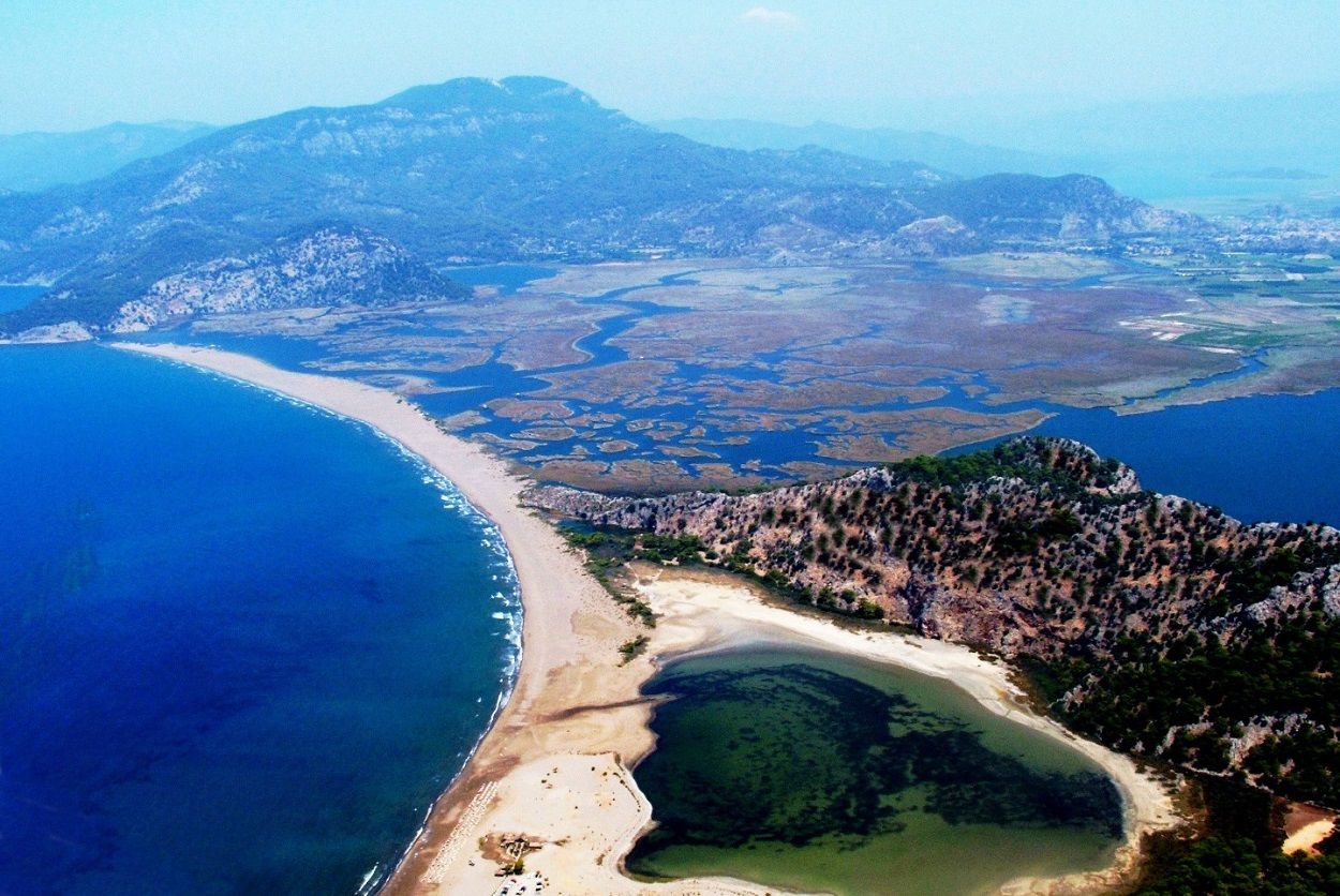 Dalyan  Iztuzu Beach from Didim Altinkum B2B and B2C Daily Tours