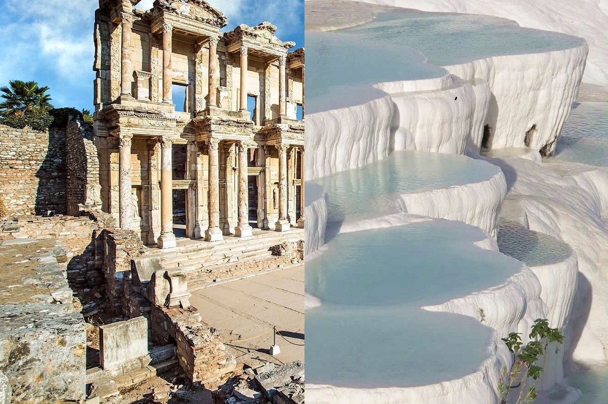 Ephesus & Pamukkale 2 Day Trip from Fethiye 