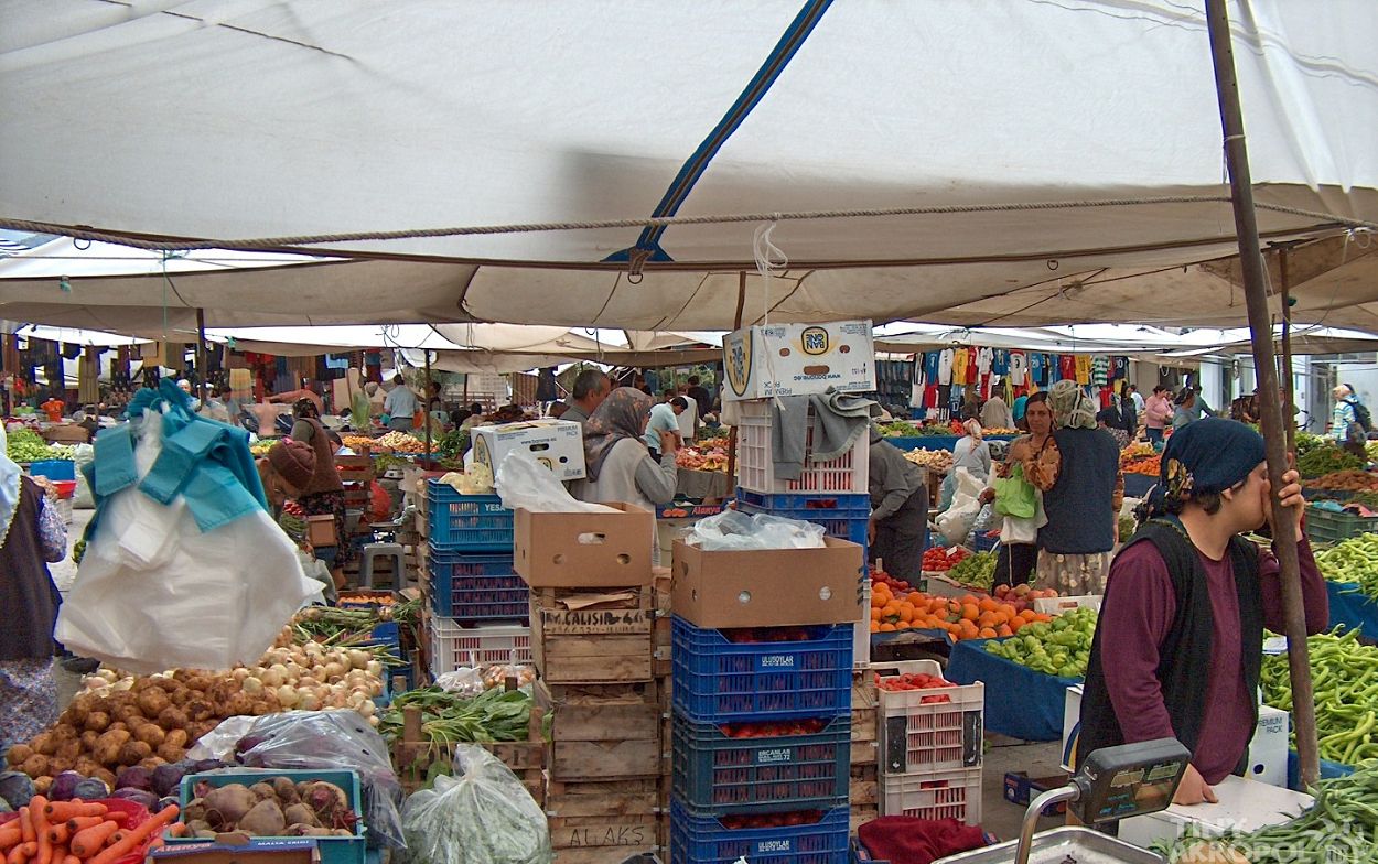 Kayakoy Ghost Town and Fethiye Bazaar