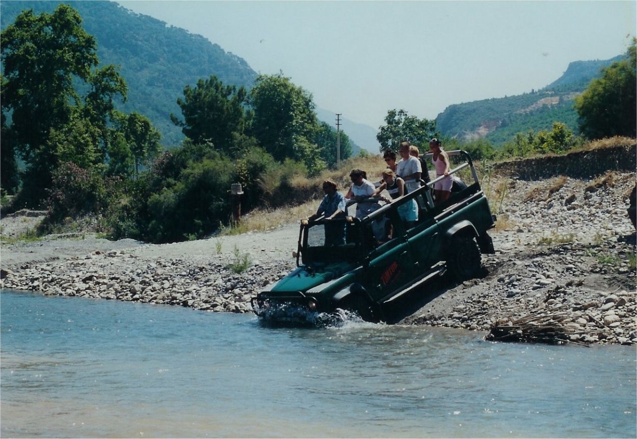 Jeep Safari from Side on Taurus Mountains