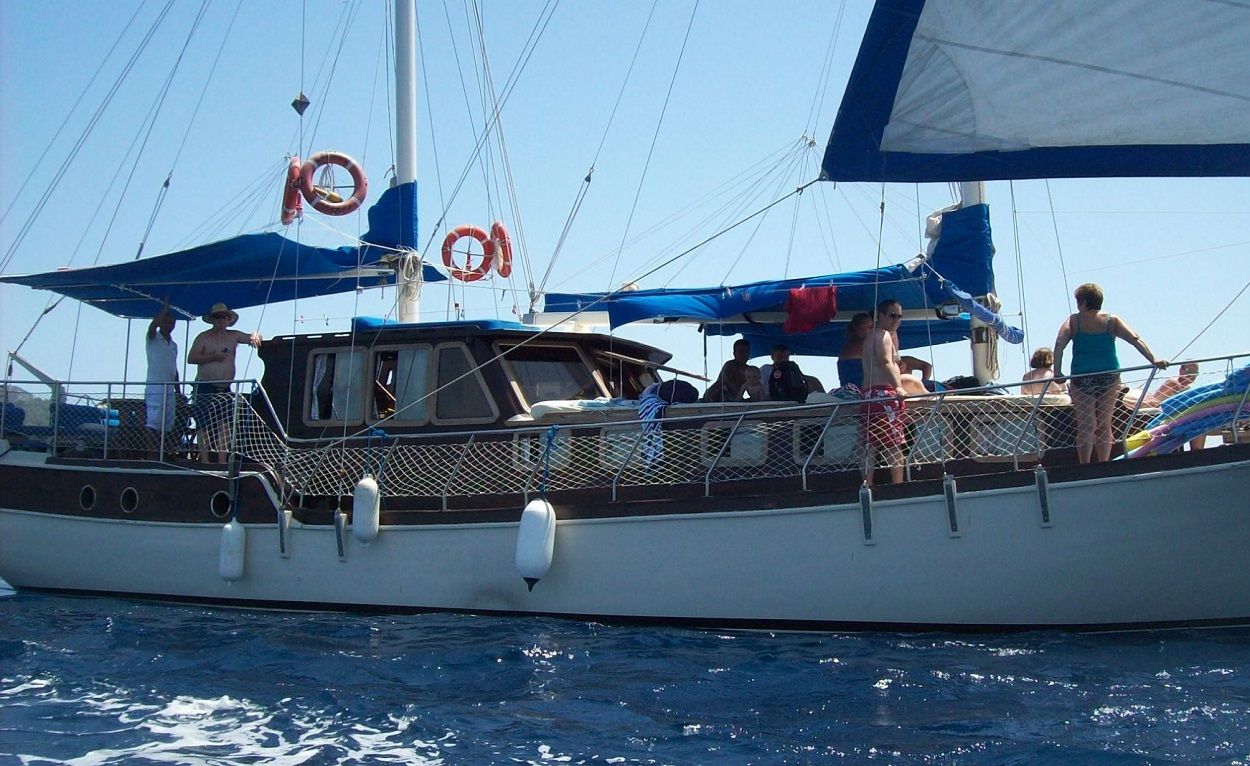 Gocek 12 Island trip by Sailing Boat