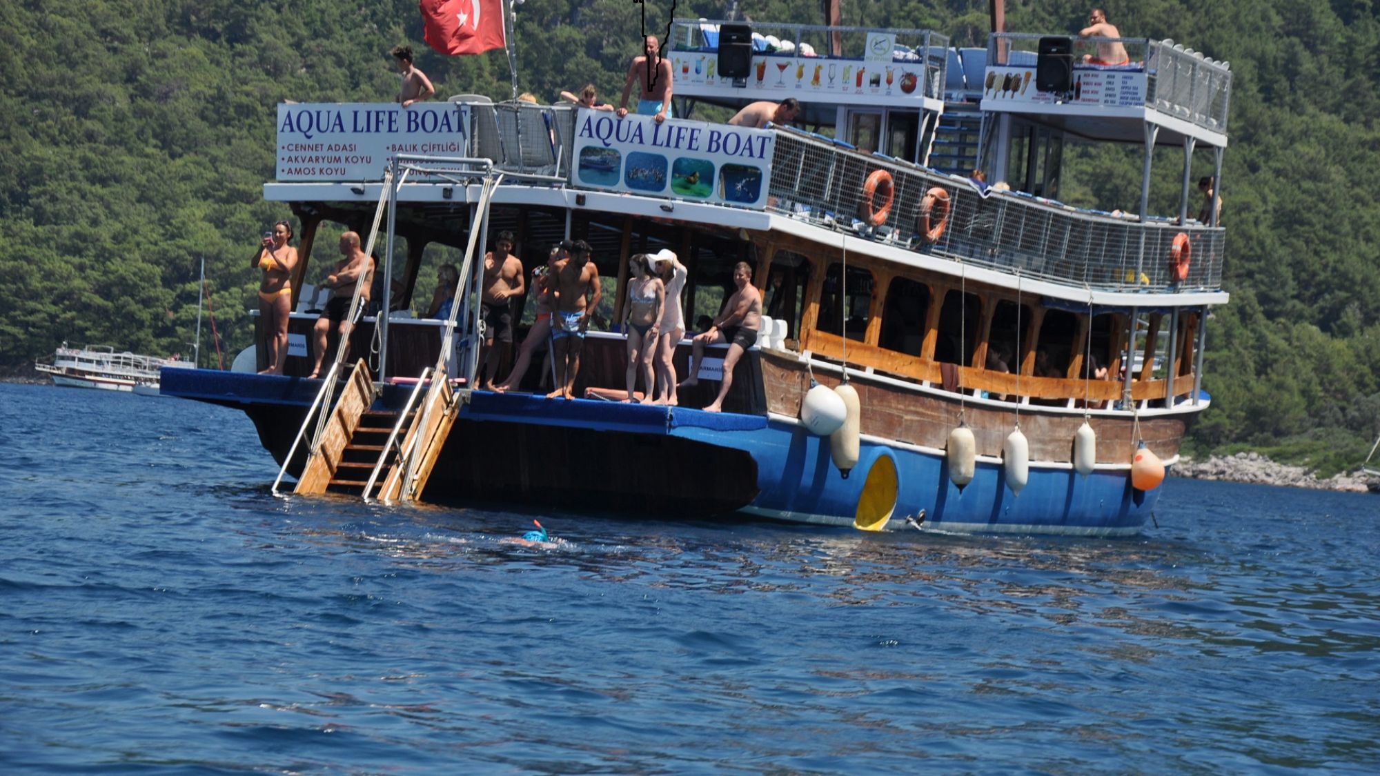 all inclusive boat trips in marmaris