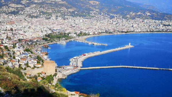 Alanya by Bus, Damlatas Cave and  Boat Trip from Side