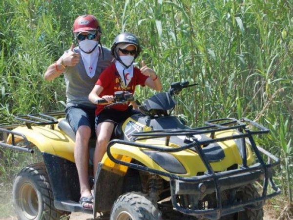 Alanya Super Combo Tour With Rafting, Jeep Safari, Quad Biking & Zipline