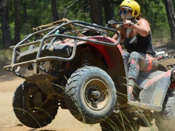 Alanya Super Combo Tour With Rafting, Jeep Safari, Quad Biking & Zipline