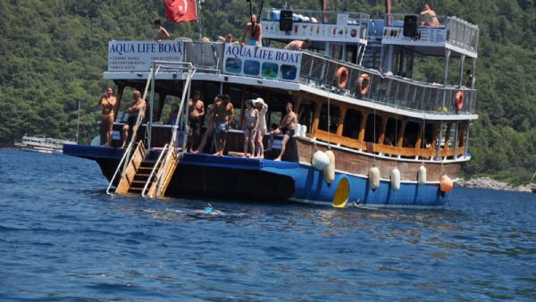 Cruise The Blues Boat Trip from Marmaris