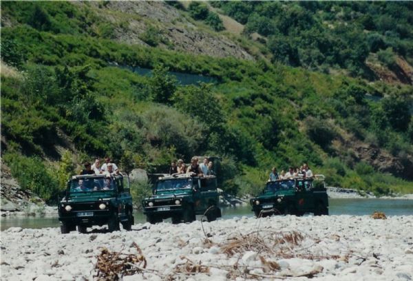 Jeep Safari & Rafting from Alanya