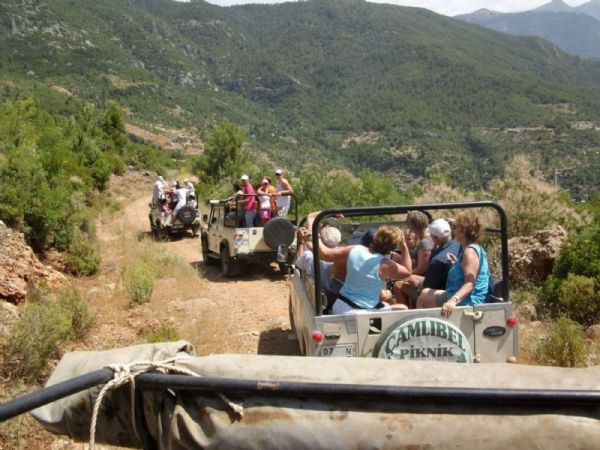 Jeep Safari & Rafting from Alanya