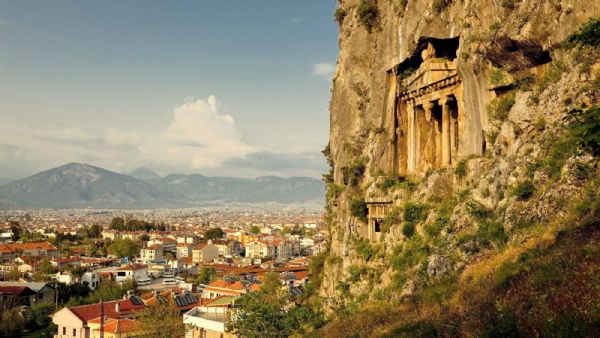 Kayakoy Ghost Town and Fethiye Bazaar