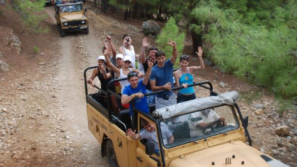 Marmaris Jeep Safari, Waterfall, Jesus Beach