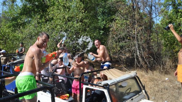 Marmaris Jeep Safari, Waterfall, Jesus Beach