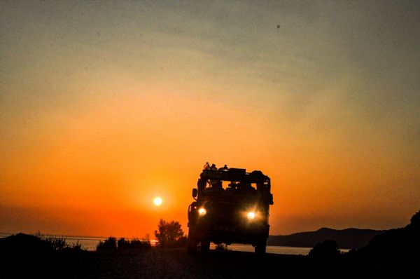 Sunset Pleasure and Swim with Barbeque Dinner (4x4 Jeep)From Marmaris